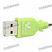 High Speed USB 2.0 Micro SD / TF Card Reader - Green