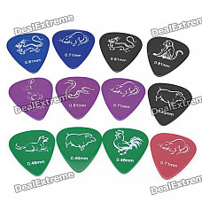 Nylon Guitar Picks (12-Pack)