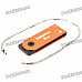Genuine Kingmax 360 Degree Rotation USB Flash Drive with Strap - Orange (8GB)