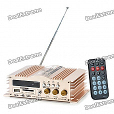 120W USB SD FM Hi-Fi Car Stereo Audio Amplifier for MP3/PC/DVD/CD