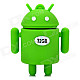 Android Robot Style USB 2.0 Flash Drive - Green (32GB)