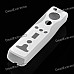 Protective Silicone Case for Wii Remote and Nunchuk Controller - White