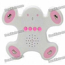 Human Body Interaction Music Playing Game Toy - White + Pink (2 x AA)