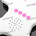 Human Body Interaction Music Playing Game Toy - White + Pink (2 x AA)