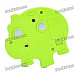 Cute Pig Style Voice Message Recorder w/ Magnet - Green (3 x LR44)