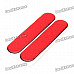 Car Vehicle Safety Reflective Stickers - Red (Size-S / Pair)