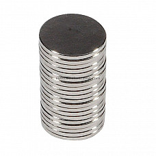 Super Strong Rare-Earth RE Magnets (10mm x 1mm / 100-Pack)