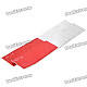 Auto Car Self Adhesive Reflective Tape Strip - Red + Silver