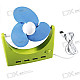 Desktop Cooling Fan 4-Port USB 1.1 Hub