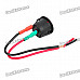 DIY Rocker Switch with Cable for Car vehicle - Red + Black