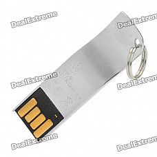 SSK Stainless Steel USB 2.0 Flash Drive - Silver (8GB)
