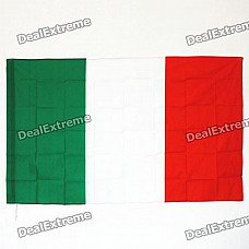 Oxford Fabric Italy National Flag - Red + White + Green (150 x 70cm)