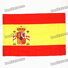 Oxford Fabric Spain National Flag - Red + Yellow (150 x 70cm)