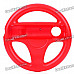 Plastic Racing Wheel Controller for Wii - Red