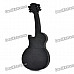 Novelty Silicone Guitar Style USB 2.0 Flash Drive - Black (16GB)