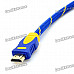 HDMI V1.4 HDMI Male to Male Connection Cable - Blue (500cm)
