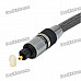 Digital Audio Optical Fiber Toslink Cable - Black (100cm)