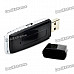 G3 USB 2.0 Rechargeable Voice Recorder - Black (8GB)