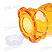 Cute Bear Translucent Coin Bank