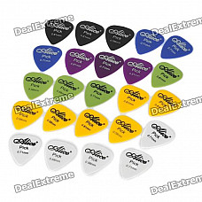 Alice AP-24Q 0.58mm/0.71mm/0.81mm Guitar Picks (24-Piece Pack)