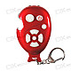 3-in-1 Universal TV Remote Controller Keychain with Bottle Opener and LED Flashlight