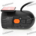 Mini 1.3MP CMOS Wide Angle Car DVR Camcorder w/ TF - Black