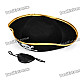 Cool Pirate Hat + Eye Patch for Halloween Cosplay Costume Party - Black
