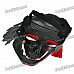Cool Skull Pirate Mask for Halloween Cosplay Costume Party - Golden + Red