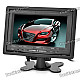 7" TFT LCD Car Video Stand Monitor with Remote Controller - Black