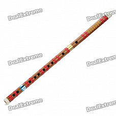 Chinese Traditional Handcrafted Bamboo Flute - Brown (G-Key)