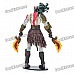 God of War 2 PVC Action Figure Display Toy Doll - Kratos with Medusa Head