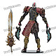 God of War 2 PVC Action Figure Display Toy Doll - Kratos in Ares Armor with Blades