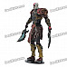 God of War 2 PVC Action Figure Display Toy Doll - Kratos in Ares Armor with Blades