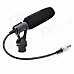 SHENGGU SG103 Professional Shotgun Microphone for Camcorder - Black