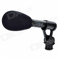 SHENGGU SG100C Professional Shotgun Microphone for Camcorder - Black (XLR-Plug)