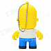 The Simpsons Homer Simpson Figure Style USB 2.0 Flash Drive - Yellow (16GB)