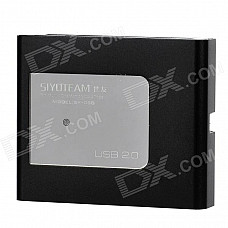 SY-660 USB 2.0 Multi-in-One Memory Card Reader - Black (Max. 32GB)