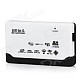 6-in-1 Card Reader with LED Indicator - Black + White