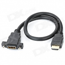 HDMI V1.3 Male to Female Extension Cable (40cm)