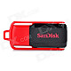 Genuine Sandisk Cruzer Switch USB 2.0 Flash Drive - Black + Red (8GB)
