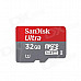 Sandisk SDSDQUA-032G-Z46A Micro SD / TF Memory Card w/ SD Adapter - 32GB (Class 10)