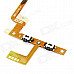 Professional Side Button Ribbon Cable Module for Ipod Touch 4 - Silver