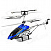 Apple/Android Phones Wireless Remote Control 3-CH Helicopter with 300KP Camera & Gyroscope - Blue