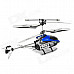 Apple/Android Phones Wireless Remote Control 3-CH Helicopter with 300KP Camera & Gyroscope - Blue