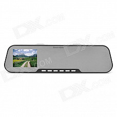 Rearview Mirror CMOS 480 TV Lines Car DVR w/ 4-IR LED Night Vision / Car Charger (2.7" Screen)