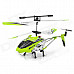 Iphone / Android Controlled Rechargeable 3.5-CH R/C Helicopter w/ Gyro - Green + White