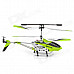 Iphone / Android Controlled Rechargeable 3.5-CH R/C Helicopter w/ Gyro - Green + White