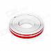 Decorative PET Stripe Car Body Sticker Line - Red