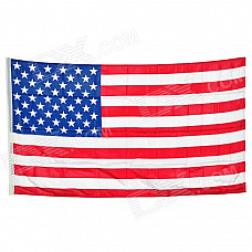 United States National Flag - White + Red + Blue (150 x 90cm)
