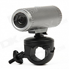 RD60 5.0MP HD Outdoor Sports Waterproof Mini DV - Grey